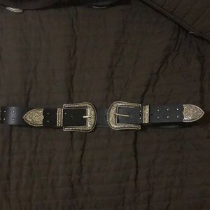 Double buckle belt